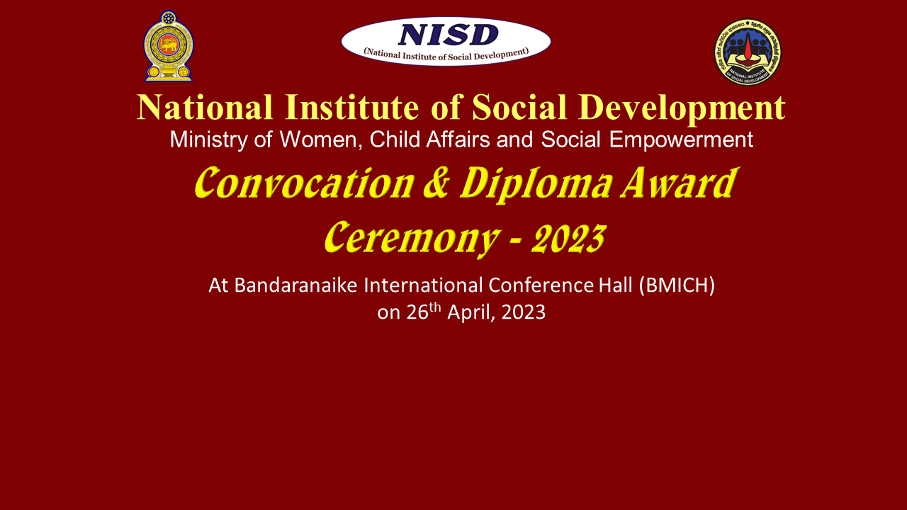 Nisd National Institute Of Social Development 5348