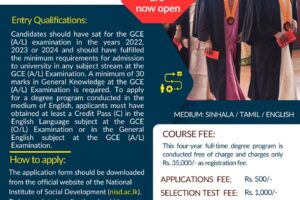 Bachelor of Social Work 2025/26