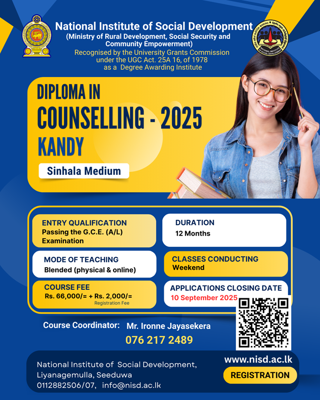 Diploma in Counselling Kandy