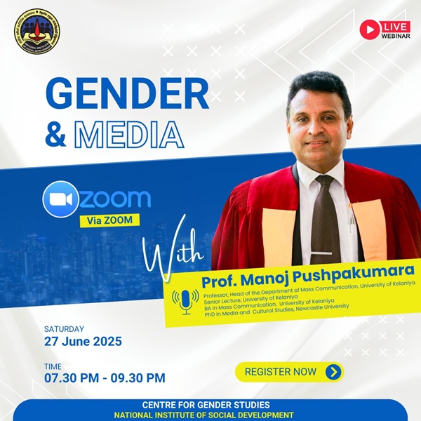CGS Webinar Series on “Gender and Media”