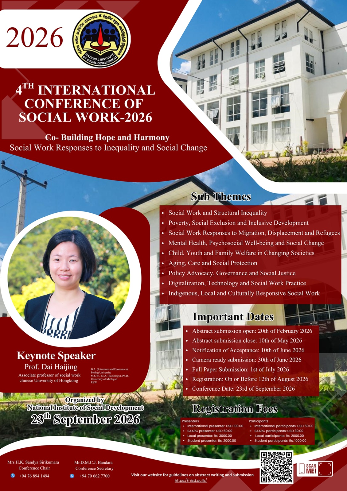 International Conference of Social Work - 2026