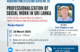 Professionalization of Social Work in Sri Lanka